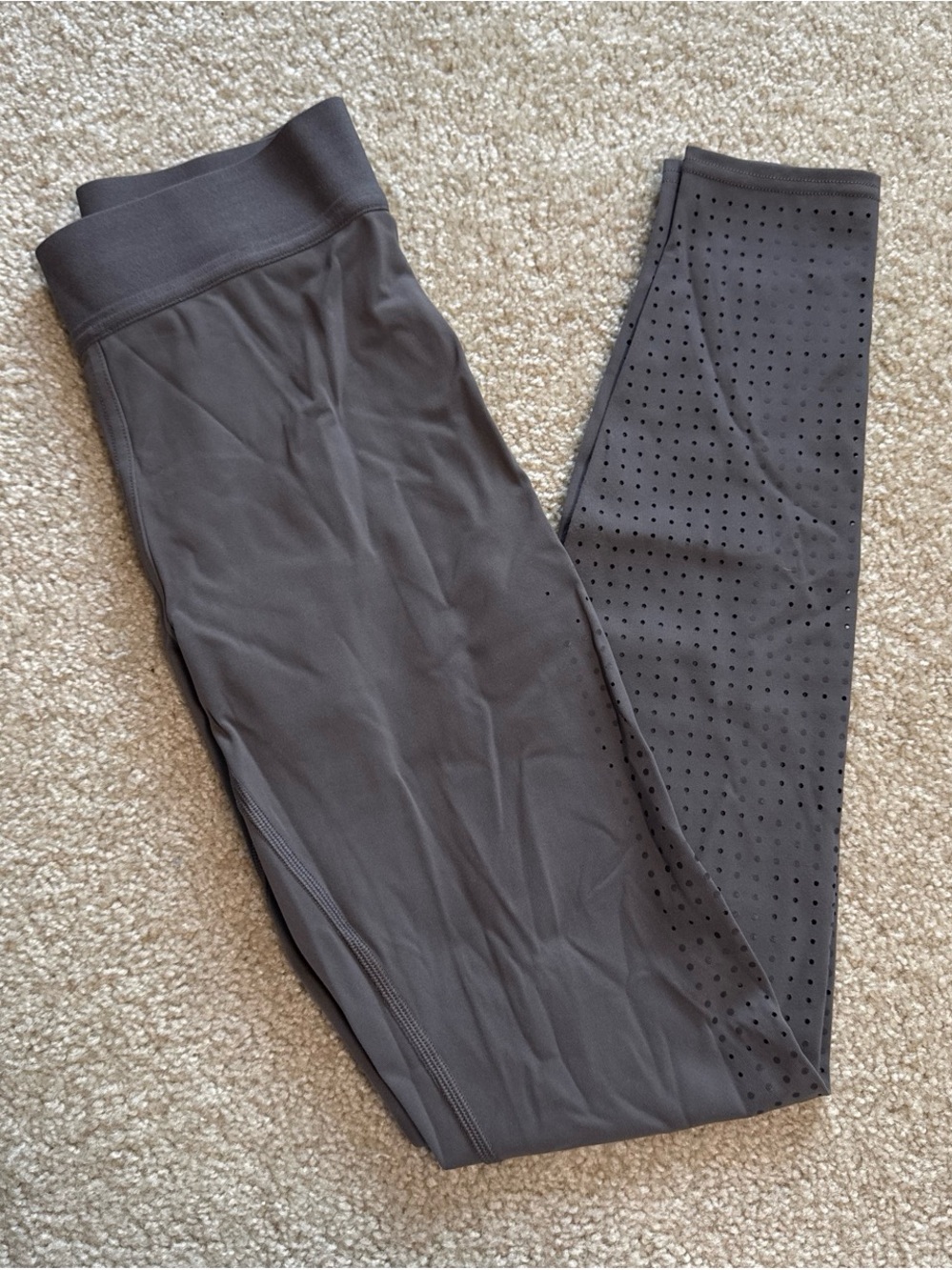 lululemon athletica Charcoal Gray High-Waist Leggings